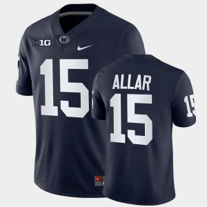 Drew Allar Nittany Lions College Football #15 Men Game Jersey - Navy