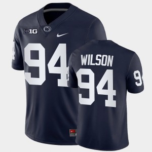 Jake Wilson PSU Nittany Lions #94 College Football Men Game Jersey - Navy