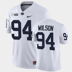 Jake Wilson Penn State Nittany Lions #94 Men's College Football Limited Jersey - White