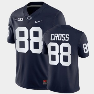 Jerry Cross Nittany Lions College Football Game #88 Mens Jersey - Navy