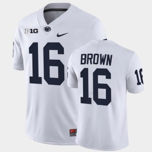Ji'Ayir Brown Penn State Nittany Lions Mens #16 College Football Limited Jersey - White