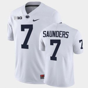 Kaden Saunders PSU Nittany Lions College Football Limited #7 Men's Jersey - White