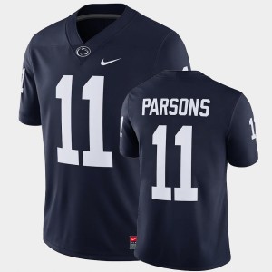 Micah Parsons Penn State Nittany Lions #11 College Football Men 2021 Draft Class Game Jersey - Navy