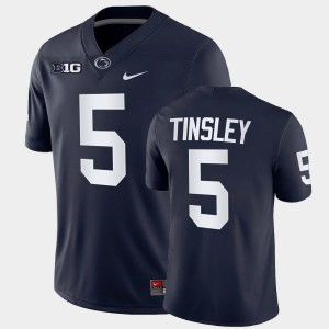 Mitchell Tinsley PSU College Football Men's #5 Game Jersey - Navy