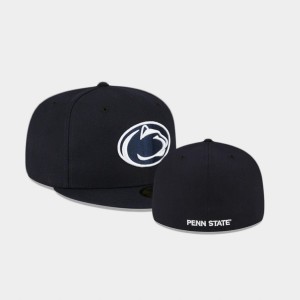 Lions Fitted 59FIFTY Unisex Hat - Navy