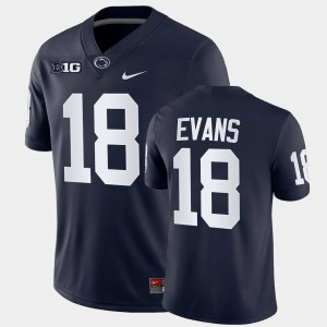 Omari Evans PSU Lions College Football #18 Game Men Jersey - Navy