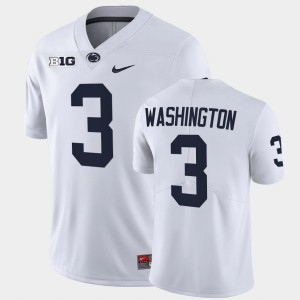 Parker Washington Lions College Football Mens Limited #3 Jersey - White
