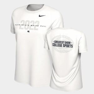 PSU Womens 2022 Out Student T-Shirt College Football Jersey - White