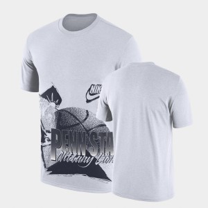 Penn State Mens College Basketball 90s-style T-Shirt - White