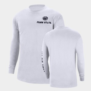 Penn State Nittany Lions Heritage Max 90 Mens Long Sleeve T-Shirt - White
