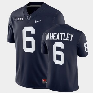 Zakee Wheatley Penn State Nittany Lions #6 Men Game College Football Jersey - Navy