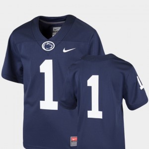 Penn State Nittany Lions College Football #1 Team Replica Youth Jersey - Navy