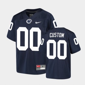 Custom PSU Lions #00 Alumni Youth Jersey - Navy
